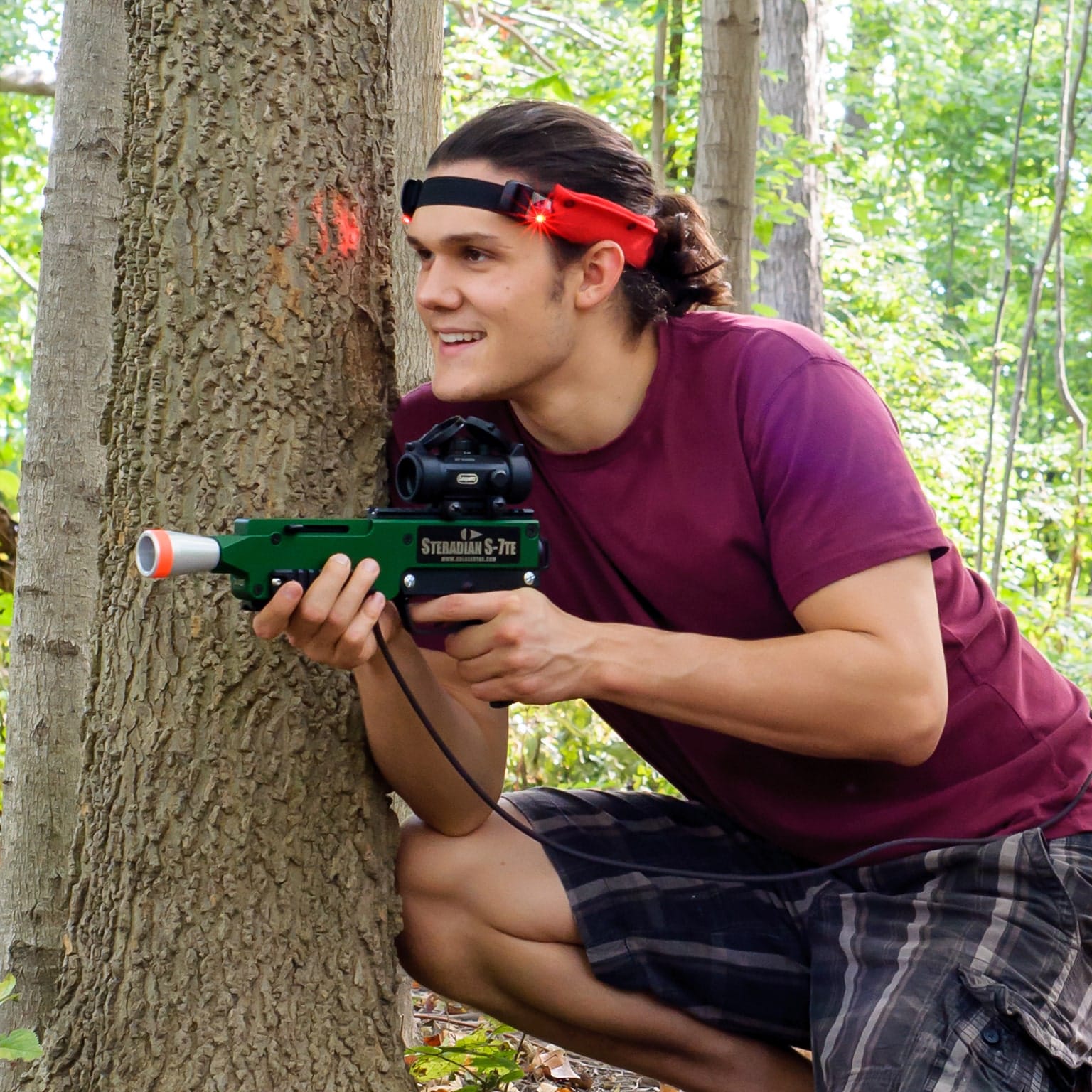 Outdoor laser tag